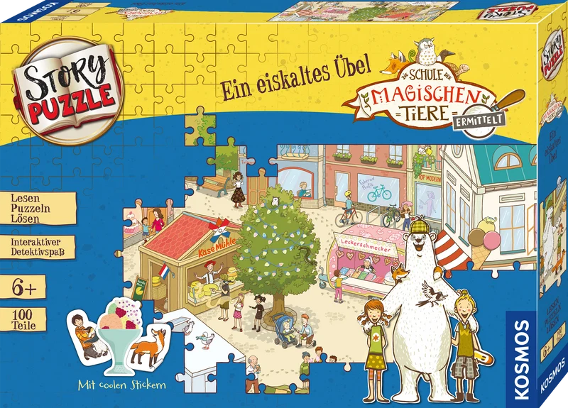 Story-Puzzle: Die Schule der magischen Tiere ermittelt