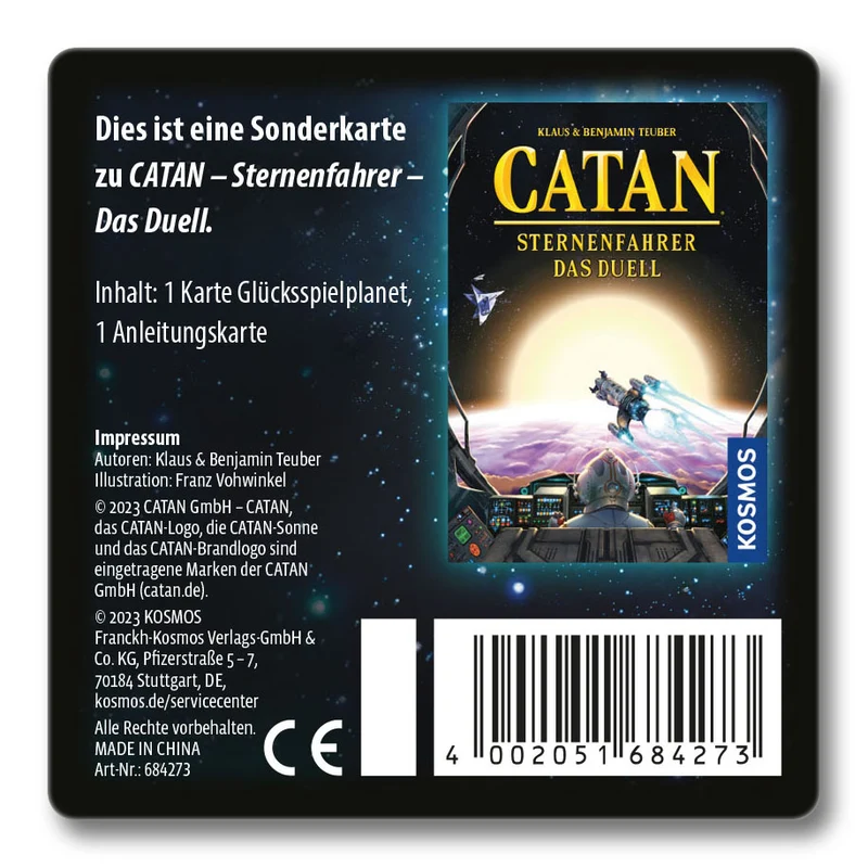 CATAN - Sternenfahrer - Das Duell Der Glücksspielplanet