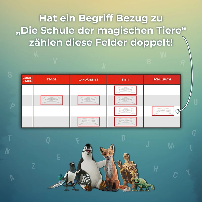 Stadt – Land – Die Schule der magischen Tiere