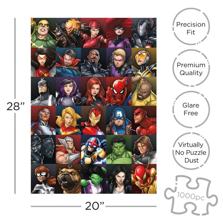Marvel Comics - Heroes Collage (1000pcs)