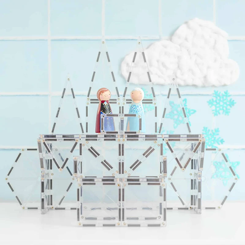 Magnetbausteine – Clear Starter Pack 34 Teile