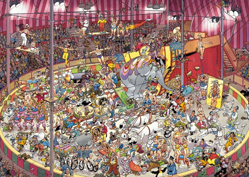 PFG The Circus, JVH (3k) (Usage/Used - PUZZLES FOR GOOD)