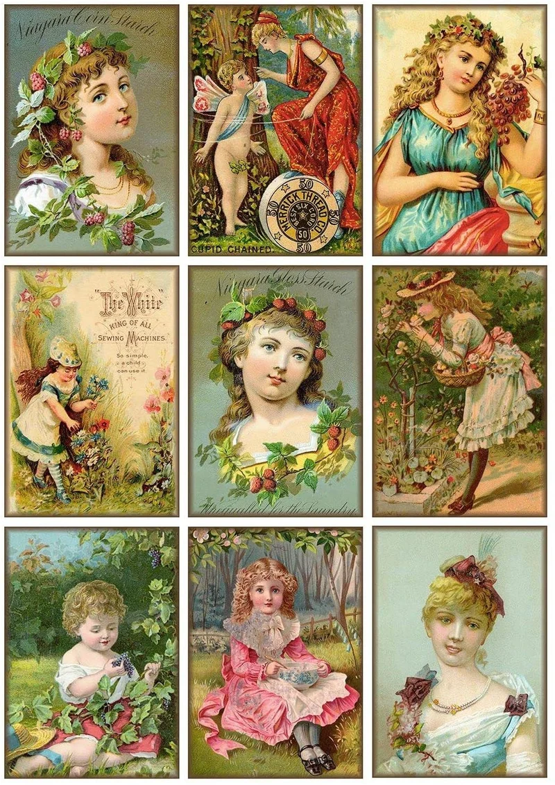 PFG Vintage Collage (1000pcs) (Usage/Used - PUZZLES FOR GOOD)