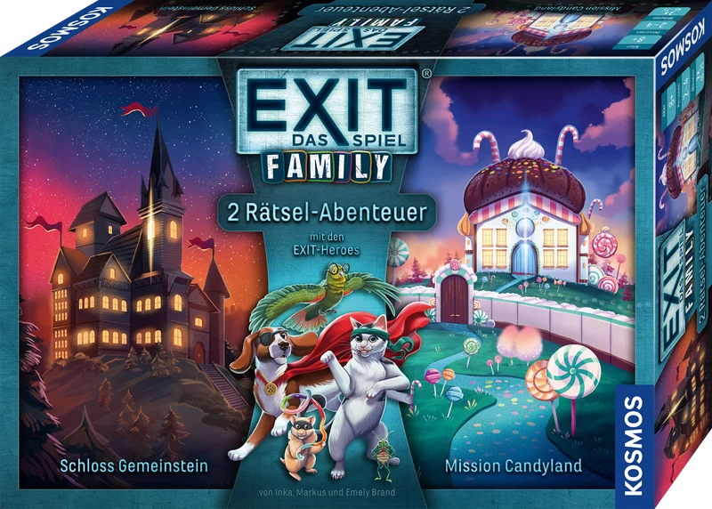 EXIT® - Das Spiel - Family: Schloss Gemeinstein/Mission Candyland