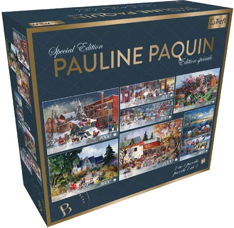 PFG Pauline Paquin 20th Anniversary Special Edition Collector's Box Set (7-in-1) (Usage/Used - PUZZLES FOR GOOD)