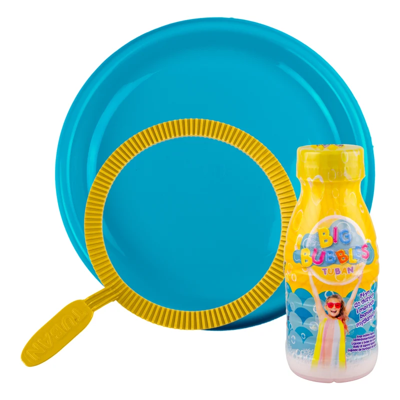 Set für Seifenblasen im Netz + Flüssigkeit 250 ml