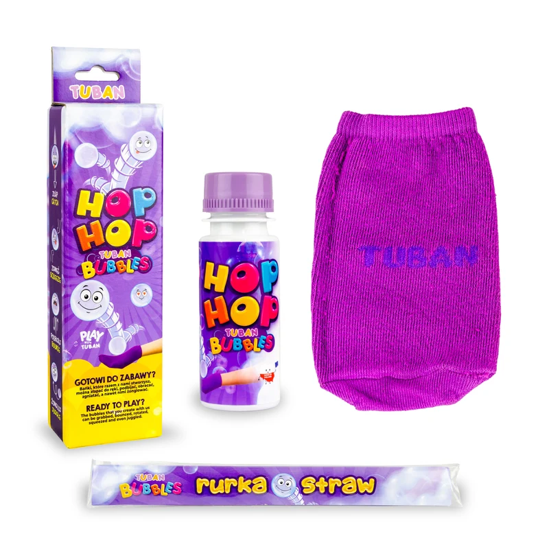 Set Hop Hop – zum Aufblasen von Seifenblasen Tuban