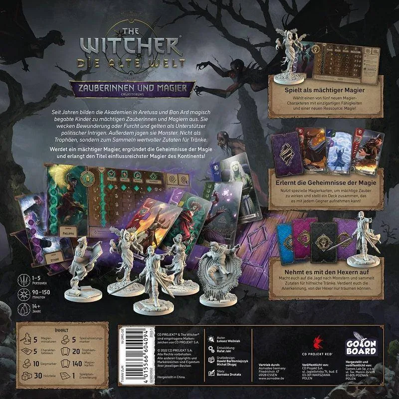 The Witcher: Die Alte Welt – Zauberinnen und Magier (Erw.)