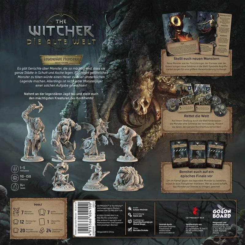 The Witcher: Die Alte Welt – Legendäre Monster (Erw.)