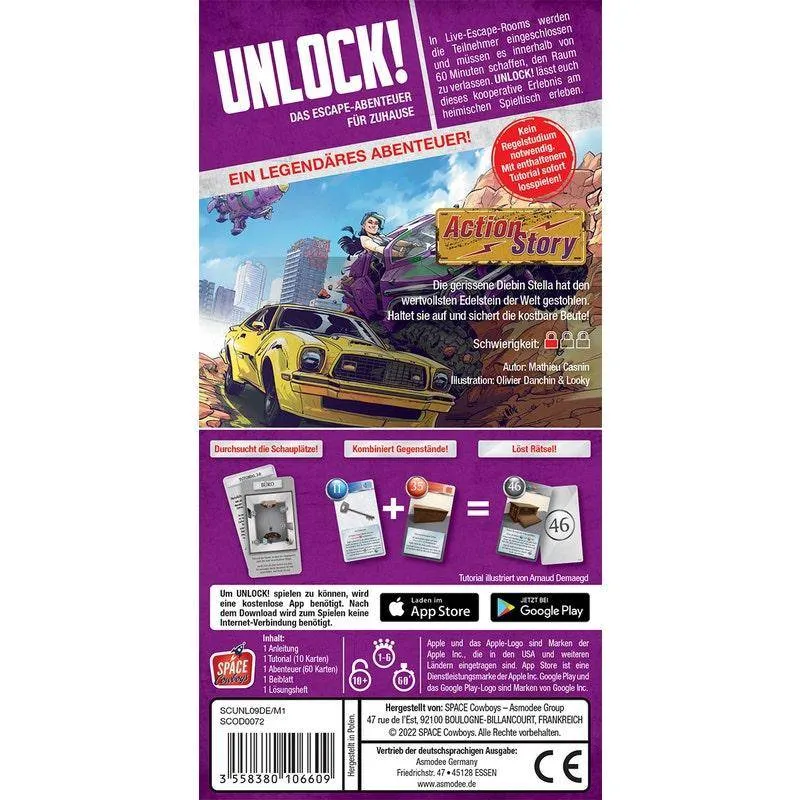Unlock! Action Story (Einzelszenario)