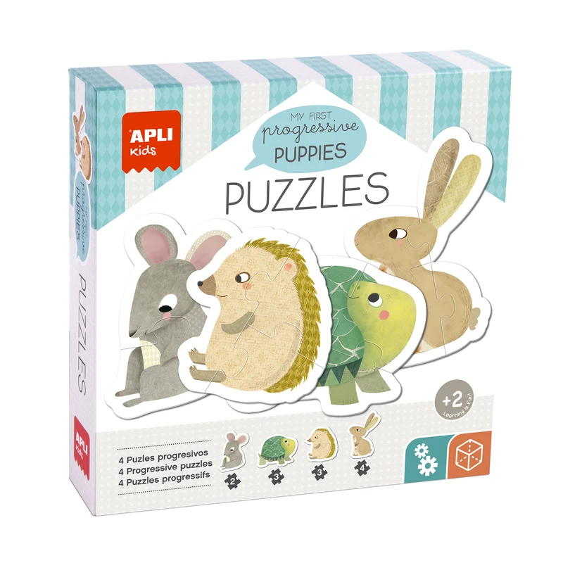 Progressive Puzzle My First – Tiere 2+