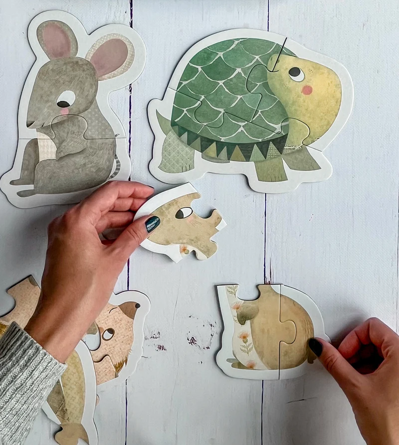 Progressive Puzzle My First – Tiere 2+