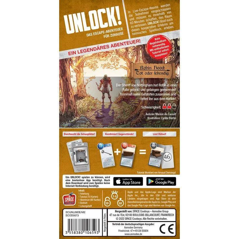 Unlock! Robin Hood: Tot oder lebendig (Einzelszenario)