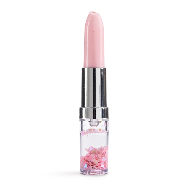 Kugelschreiber in Lippenstiftform – Rosa