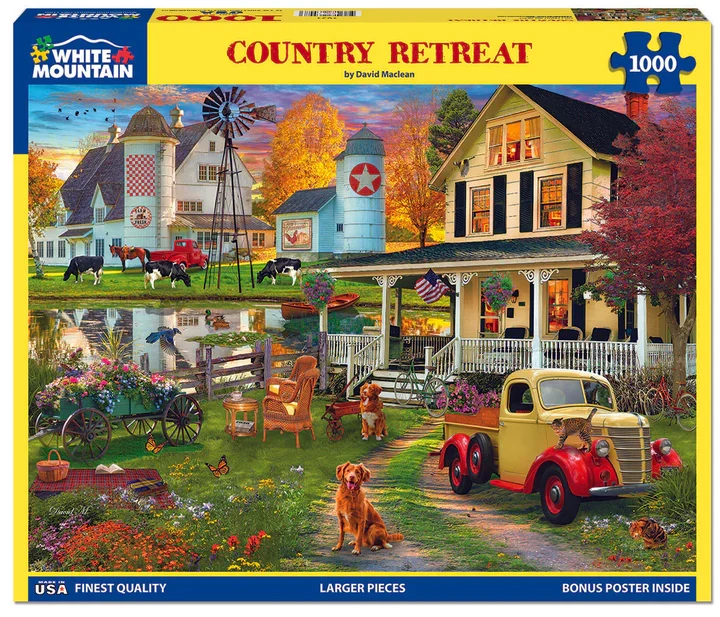 Country Retreat, David Maclean (1000pcs)