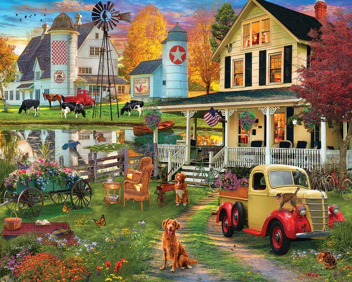Country Retreat, David Maclean (1000pcs)