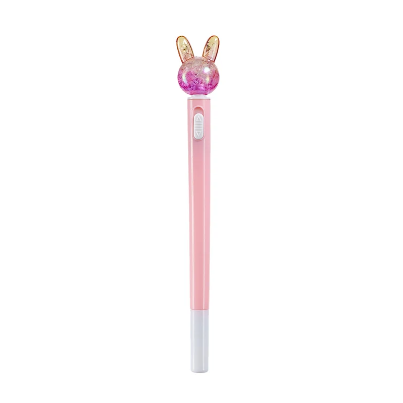 Kugelschreiber mit Tiermotiv – rosa Kaninchen