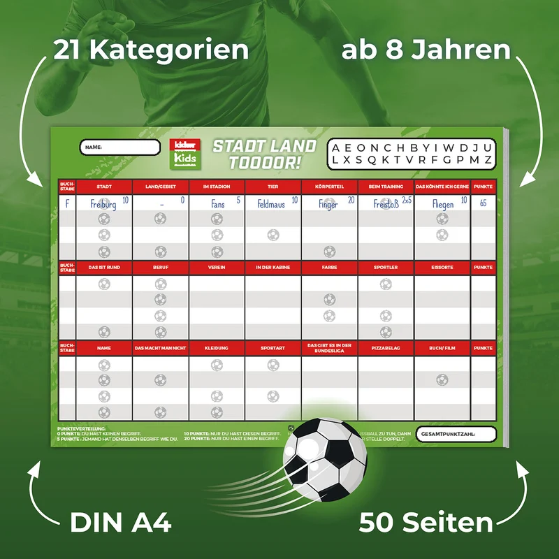 kicker Kids: Stadt - Land - Tooor!