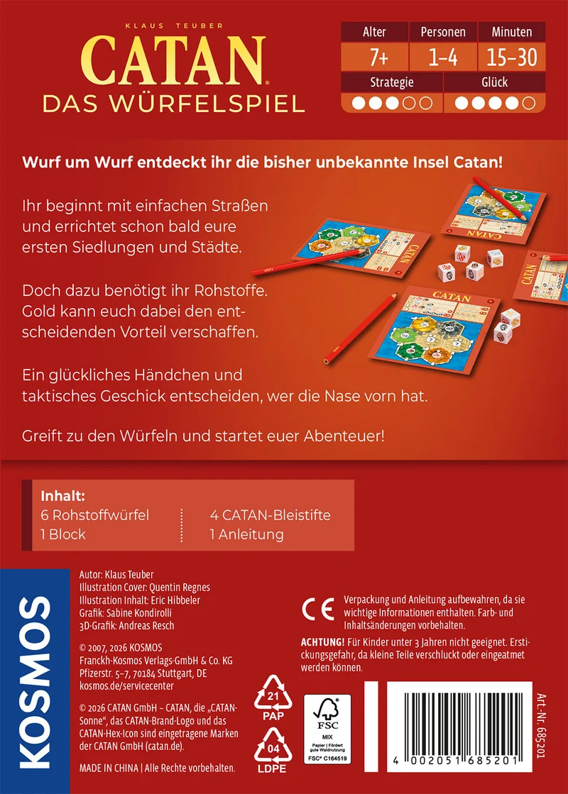 CATAN - Das Würfelspiel