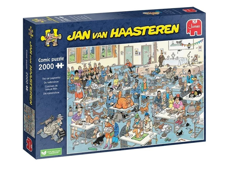 PFG The Cat Pageantry, JVH (2000pcs) (Usage/Used - PUZZLES FOR GOOD)