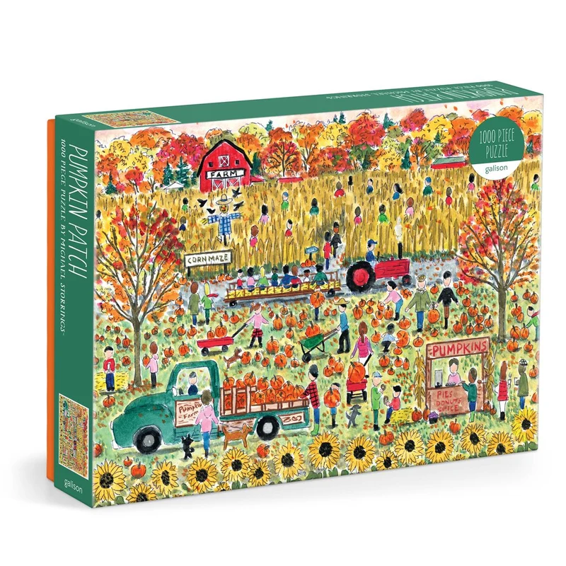 PFG Pumpkin Patch, Michael Storrings (1000pcs) (Usage/Used - PUZZLES FOR GOOD)