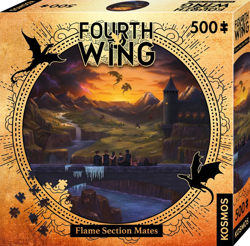 Fourth Wing Puzzle - Flame Section Mates