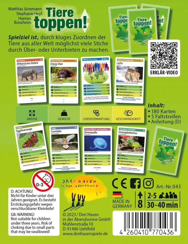 Tiere toppen!