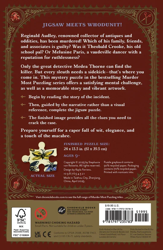 Murder Most Puzzling: Death of a Collector (500pcs)