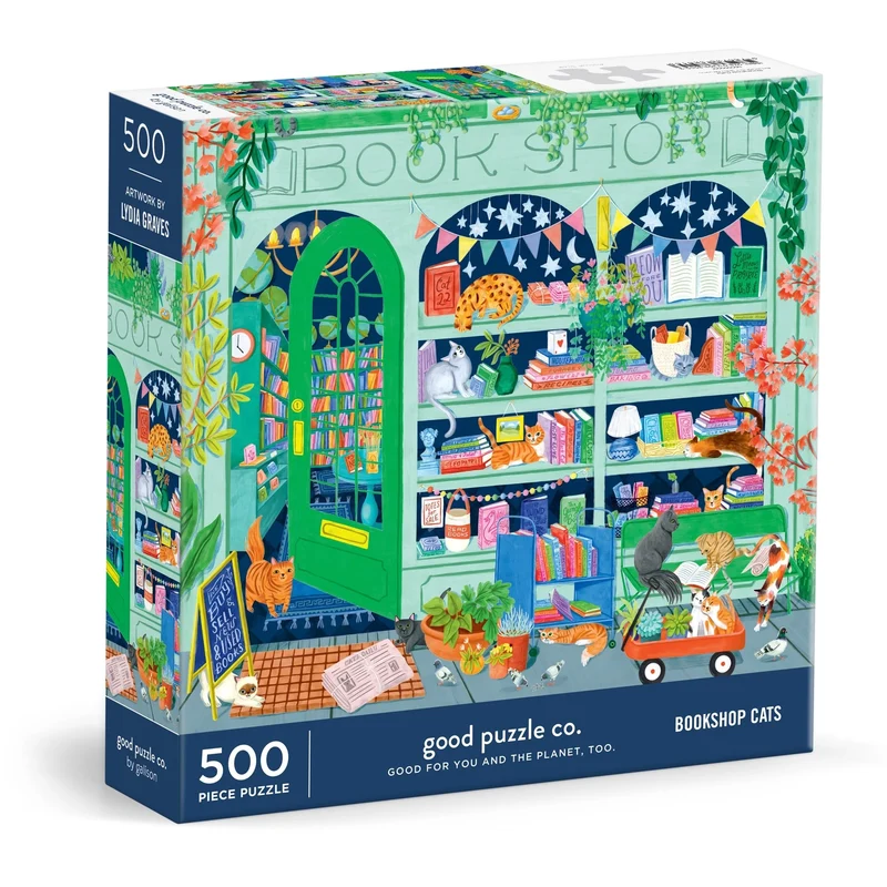 Bookshop Cats (500pcs)