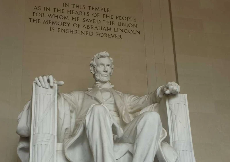 66448 Menschen - Abraham Lincoln Denkmal Puzzle