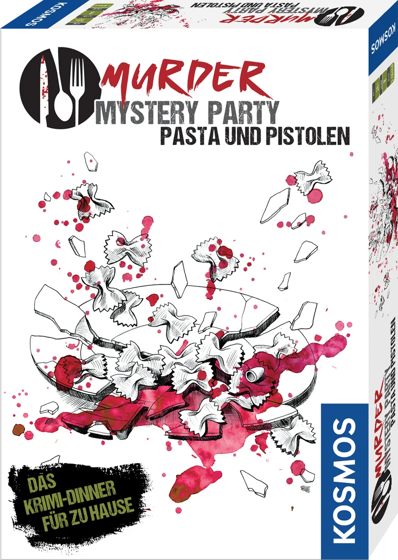 Murder Mystery Party - Pasta & Pistolen