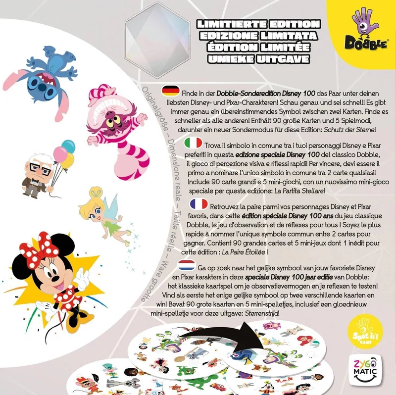 Dobble "100 Jahre Disney" Sonderedition