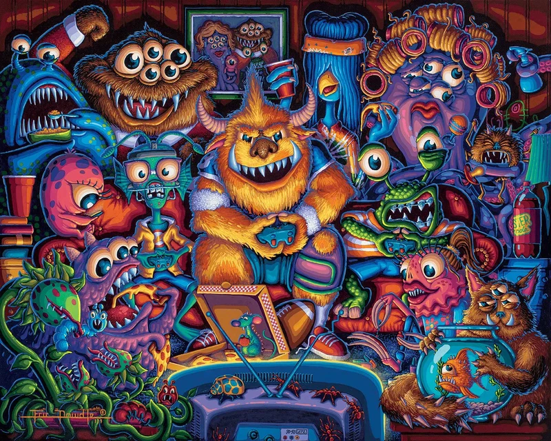 Dowdle Gaming Monsters (300pcs)