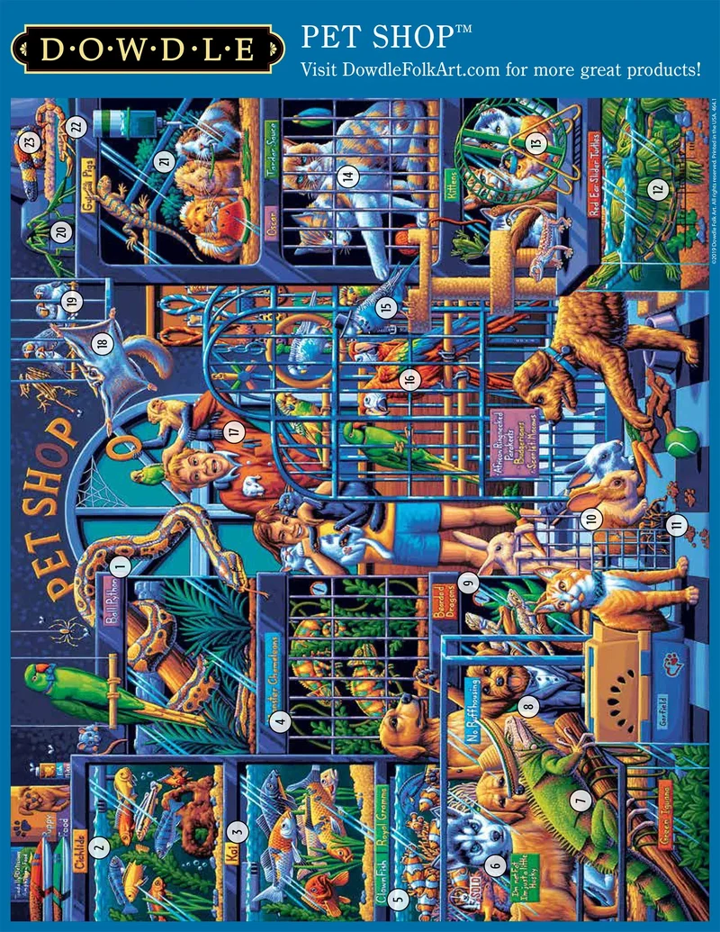 Dowdle Pet Shop (300pcs)