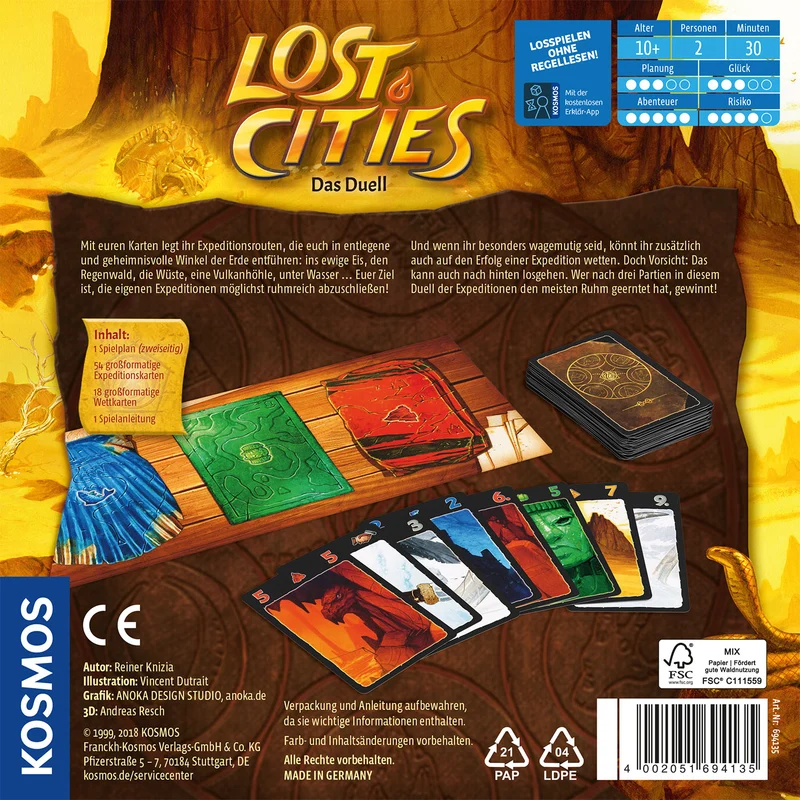 Lost Cities - Das Duell
