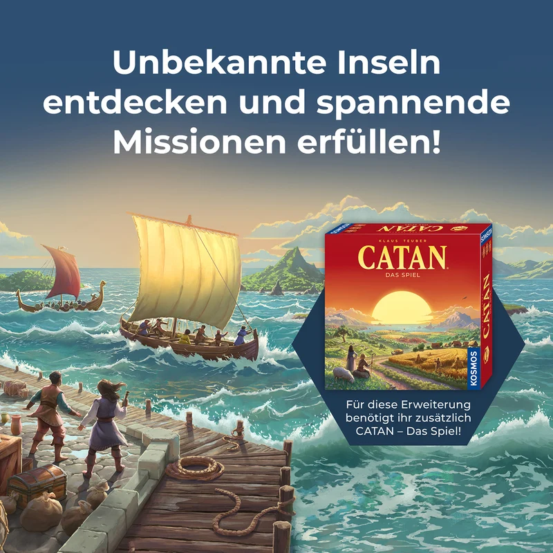 CATAN - Entdecker & Piraten - Erweiterung