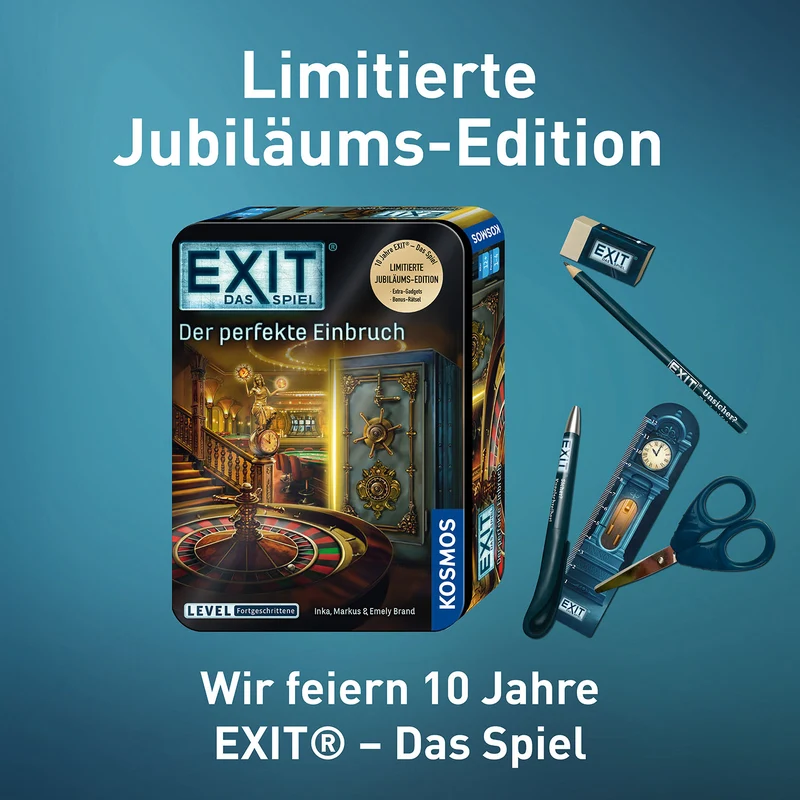 EXIT® - Das Spiel: Der perfekte Einbruch (Jubiläums-Edition)