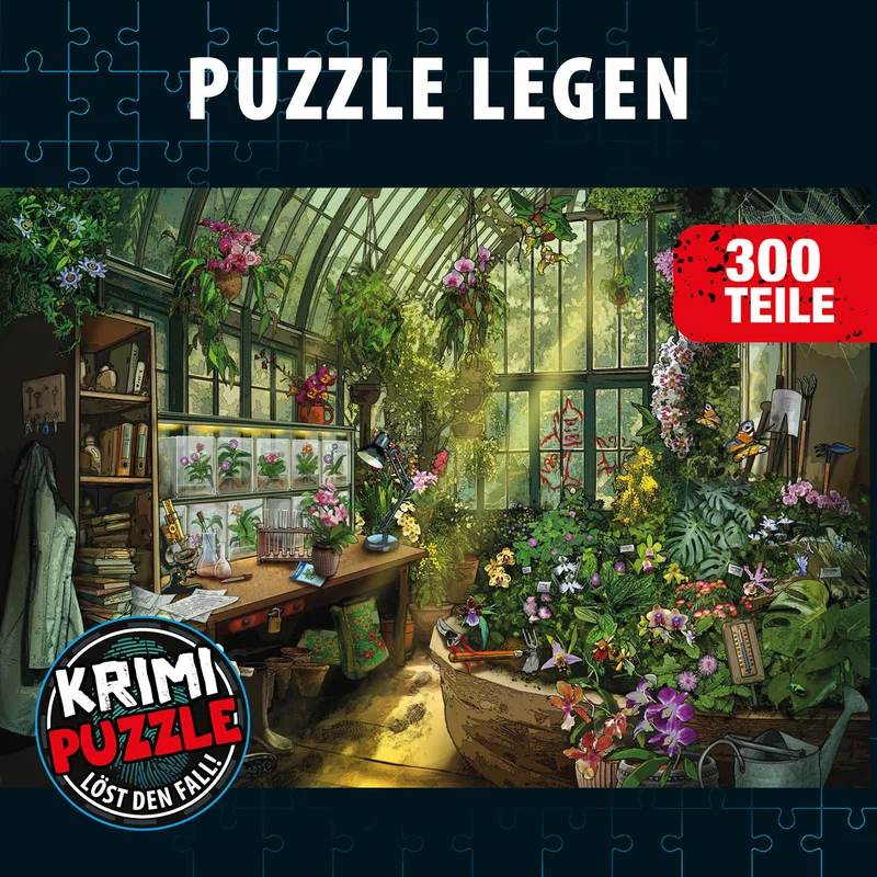 Krimi-Puzzle: Die drei ??? - Die Blüte des Verderbens