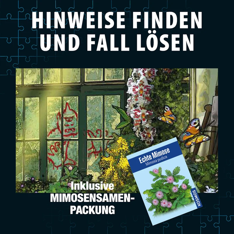 Krimi-Puzzle: Die drei ??? - Die Blüte des Verderbens