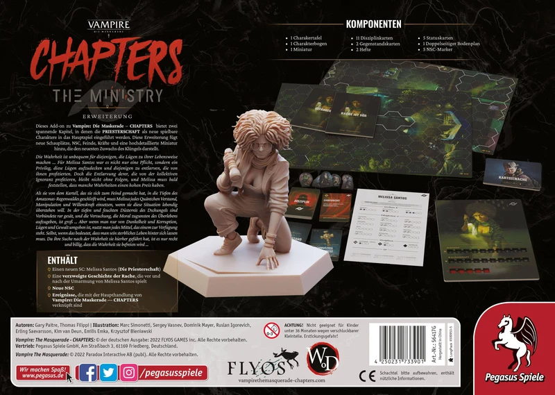 Vampire: Die Maskerade - Chapters: The Ministry DE (Erw.)