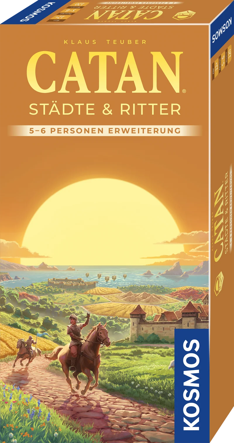 CATAN - Städte & Ritter - 5-6 Personen Erweiterung