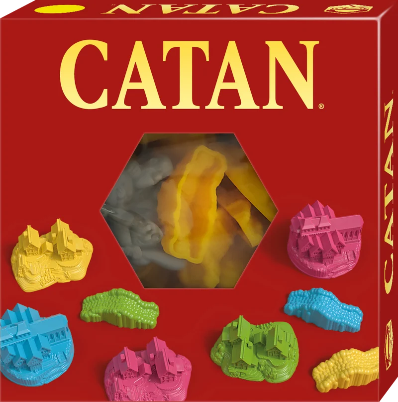 CATAN - Das Spiel - Spielfiguren gelb - Zubehör