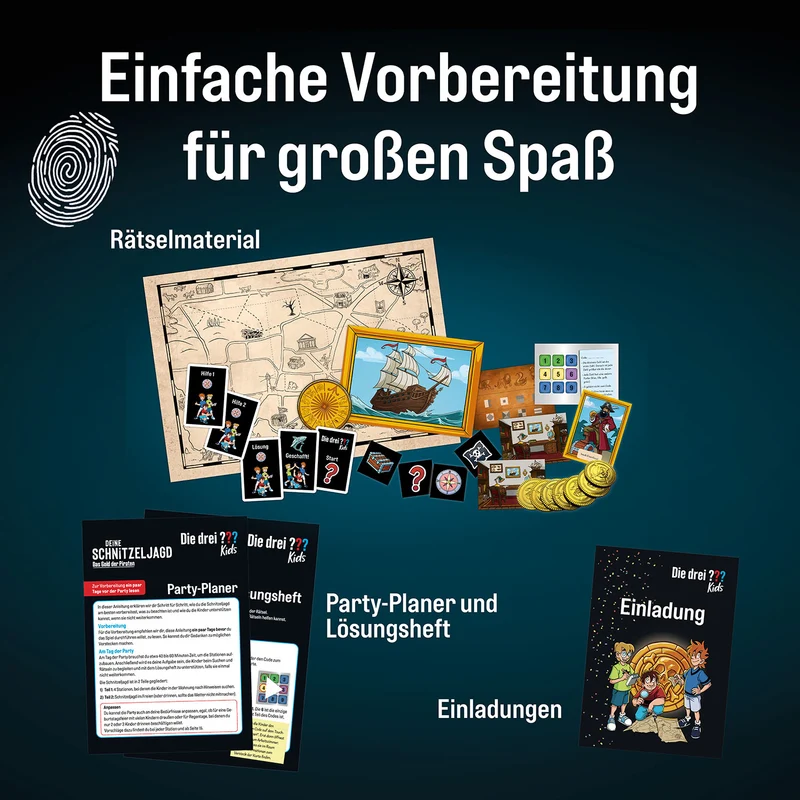 Die drei ??? Kids: Deine Schnitzeljagd - Das Gold der Piraten