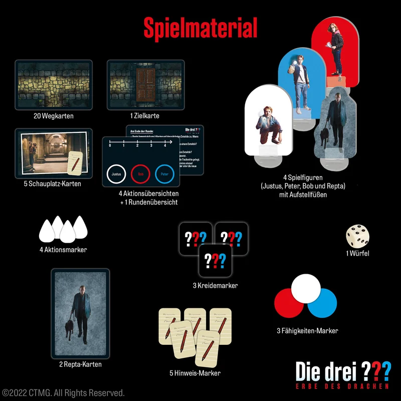 Die drei ??? Erbe des Drachen Spiel zum Film