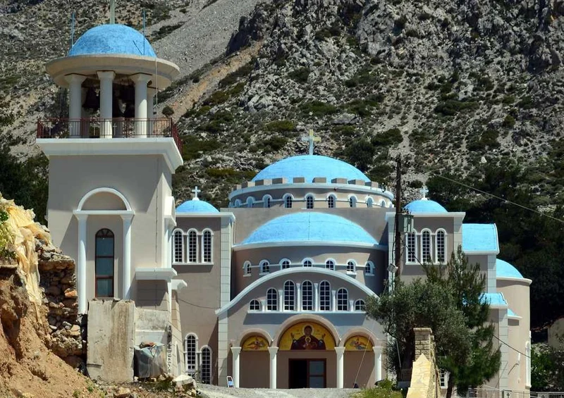 62884 Religion - Kloster von Agios Nikolaos Puzzle