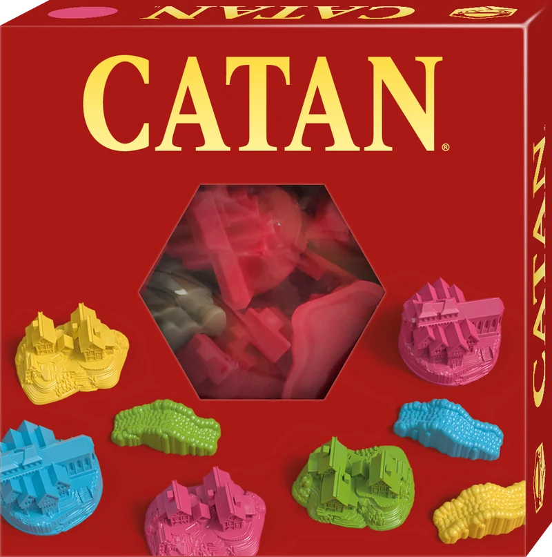 CATAN - Das Spiel - Spielfiguren pink - Zubehör