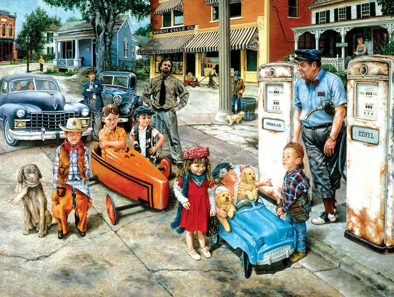 PFG Gassing Up, Susan Brabeau (Usage/Used - PUZZLES FOR GOOD)