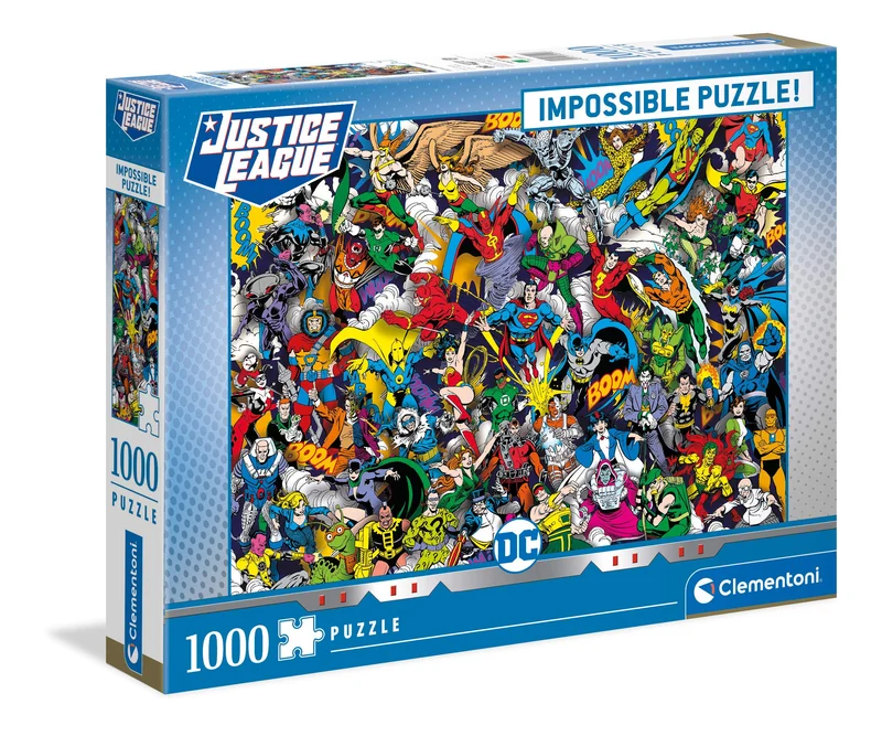 PFG DC Justice League - Impossible Puzzle (1000pcs) (Usage/Used - PUZZLES FOR GOOD)