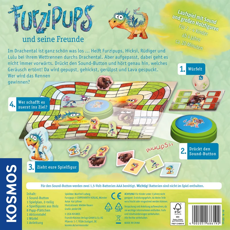 Furzipups und seine Freunde