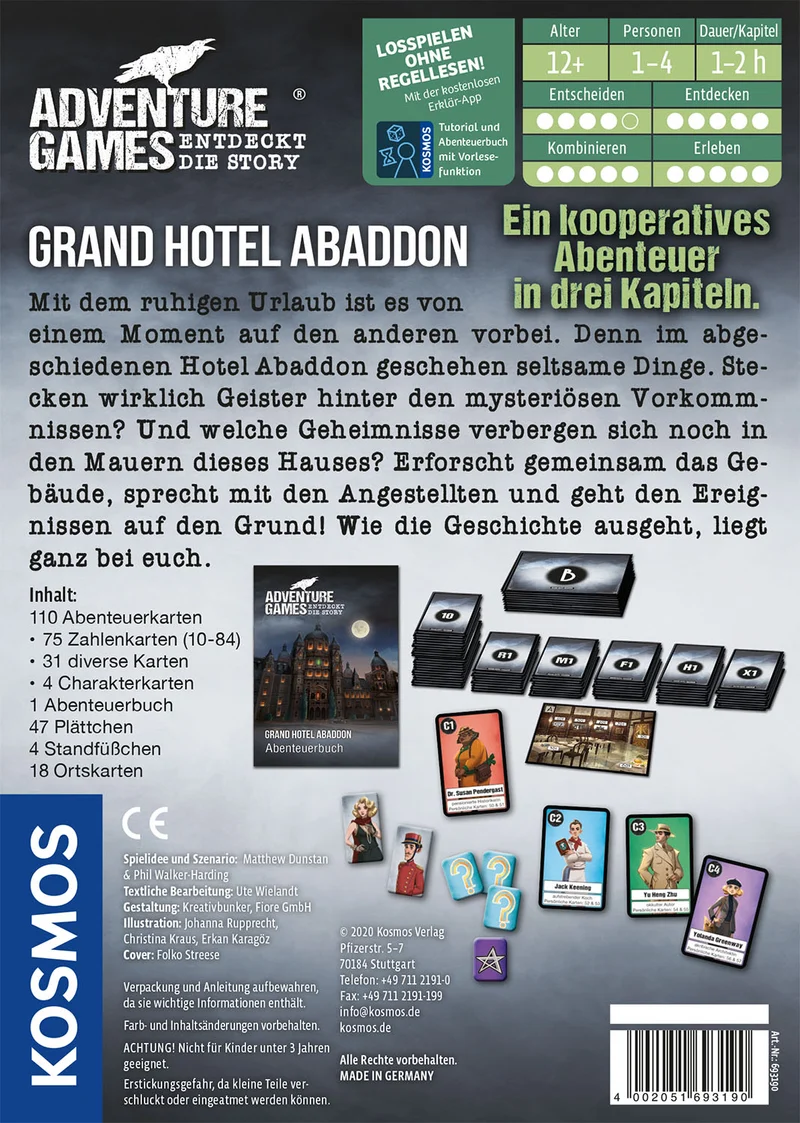 Adventure Games - Grand Hotel Abaddon
